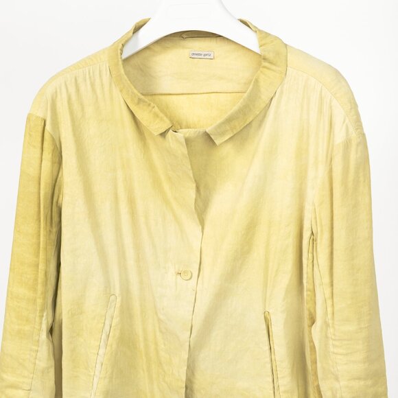 Annette Gortz SS/13 Kian Yellow Stretch-Linen Jacket - Picture 4 of 11